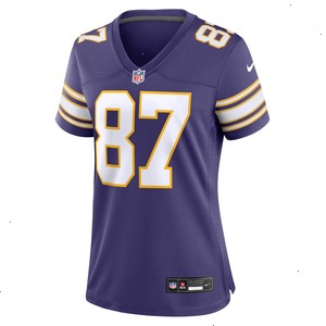 T.J. Hockenson Minnesota Vikings Nike Women's Player Jersey - Purple