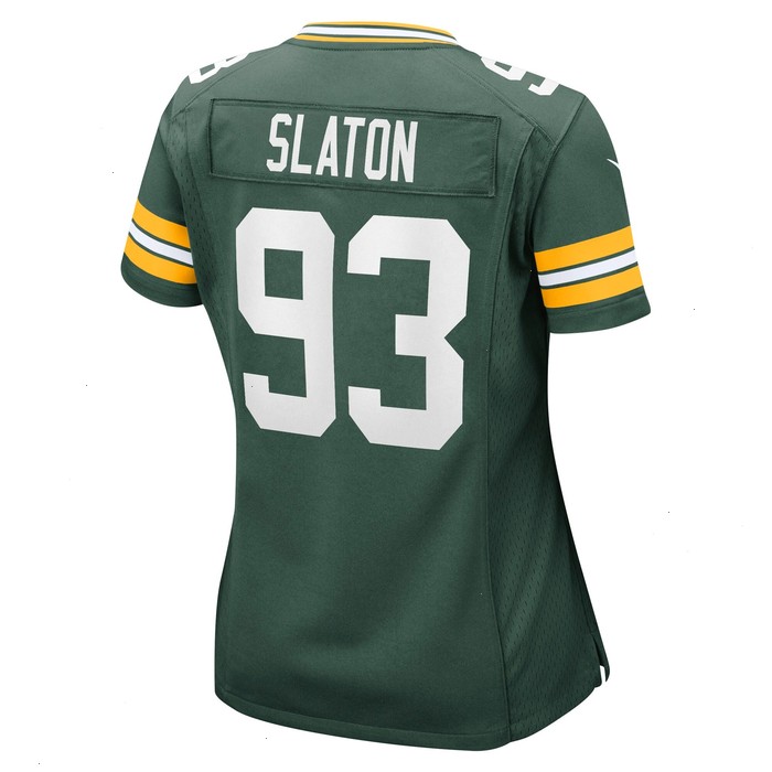 T.J. Slaton Green Bay Packers Nike Women's Game Jersey - Green