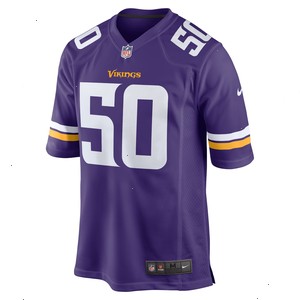 TJ Smith Minnesota Vikings Nike Home Game Player Jersey - Purple