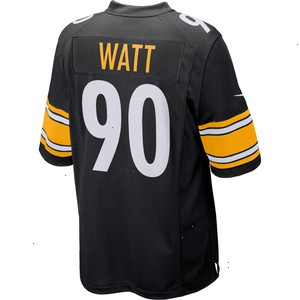 T.J. Watt Pittsburgh Steelers Nike Youth Game Jersey - Black