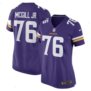 T.Y. McGill Jr. Minnesota Vikings Nike Women's Game Player Jersey - Purple