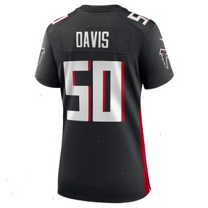 Tae Davis Atlanta Falcons Nike Women's Team Game Jersey - Black