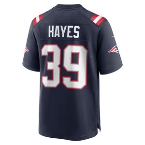 Tae Hayes New England Patriots Nike Home Game Player Jersey - Navy