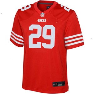 Talanoa Hufanga San Francisco 49ers Nike Youth Game Jersey - Scarlet V1