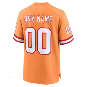 Tampa Bay Buccaneers Nike Custom Throwback Game Jersey - Orange