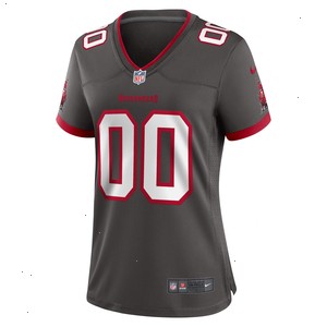 Tampa Bay Buccaneers Nike Women's Alternate Custom Game Jersey - Pewter