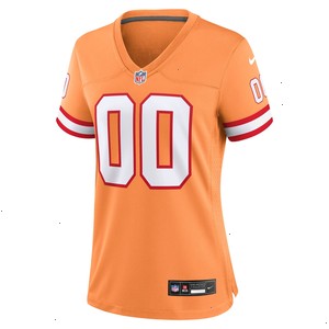 Tampa Bay Buccaneers Nike Women's Custom Throwback Game Jersey - Orange