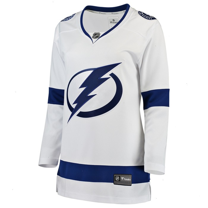 Tampa Bay Lightning Fanatics Branded Women's Away Breakaway Jersey - White