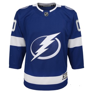 Tampa Bay Lightning Youth Home Custom Premier Jersey - Blue