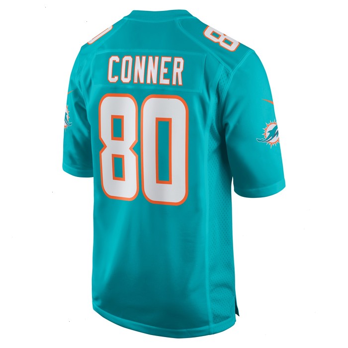 Tanner Conner Miami Dolphins Nike Home Game Player Jersey - Aqua