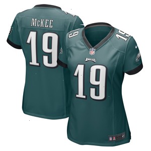 Tanner McKee Philadelphia Eagles Nike Women's Team Game Jersey - Midnight Green