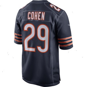 Tarik Cohen Chicago Bears Nike Game Player Jersey - Navy