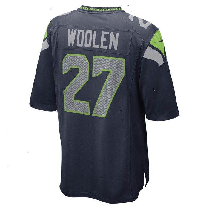 Tariq Woolen Seattle Seahawks Nike Game Player Jersey - College Navy