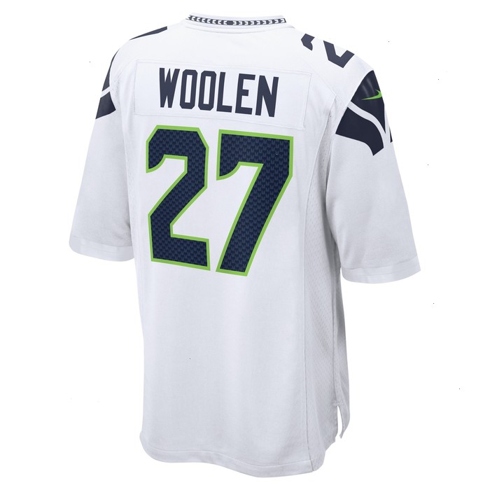 Tariq Woolen Seattle Seahawks Nike Game Player Jersey - White