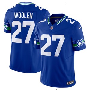 Tariq Woolen Seattle Seahawks Nike Vapor F.U.S.E. Limited Jersey - Royal