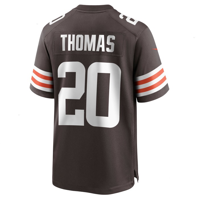 Tavierre Thomas Cleveland Browns Nike Game Jersey - Brown