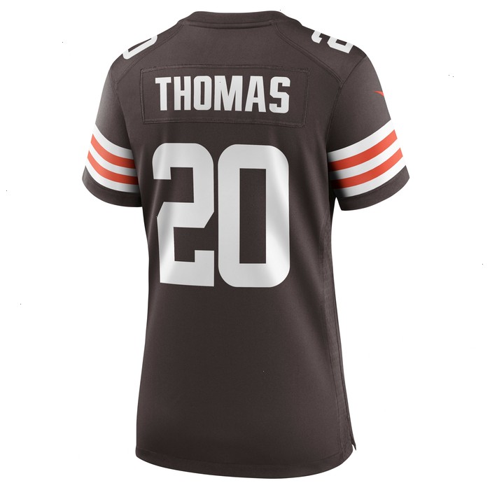 Tavierre Thomas Cleveland Browns Nike Women's Game Jersey - Brown