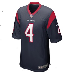 Tavierre Thomas Houston Texans Nike Team Game Jersey - Navy