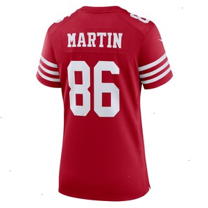 Tay Martin San Francisco 49ers Nike Women's Home Game Player Jersey - Scarlet