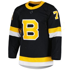 Taylor Hall Boston Bruins adidas Alternate Primegreen Authentic Pro Player Jersey - Black