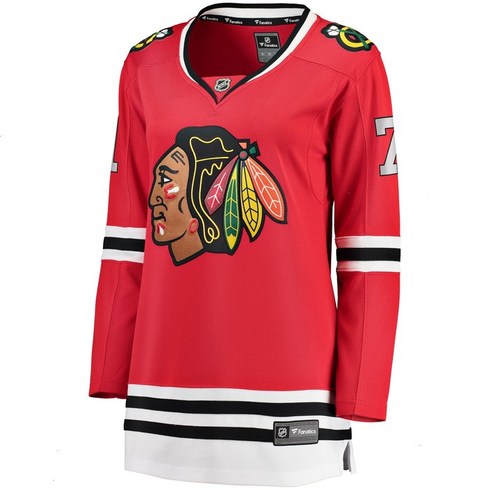 Taylor Hall Chicago Blackhawks Fanatics Branded Women's Home Breakaway Player Jersey - Red