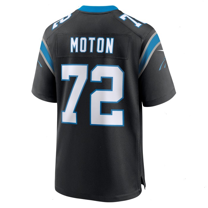 Taylor Moton Carolina Panthers Nike Team Game Jersey - Black