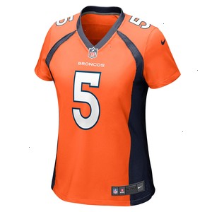 Teddy Bridgewater Denver Broncos Nike Women's Game Jersey - Orange