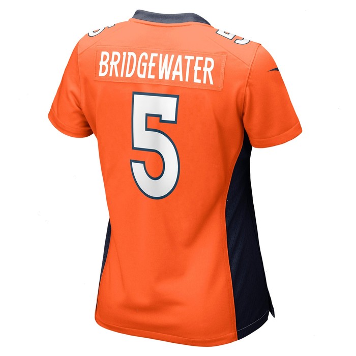 Teddy Bridgewater Denver Broncos Nike Women's Game Jersey - Orange