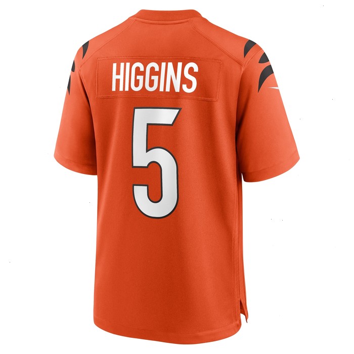 Tee Higgins Cincinnati Bengals Nike Alternate Game Player Jersey - Orange