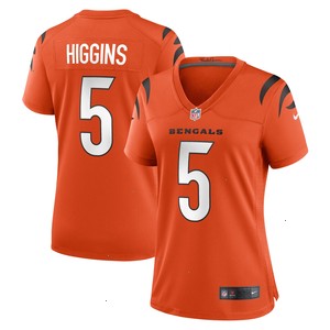 Tee Higgins Cincinnati Bengals Nike Women's Alternate Game Player Jersey - Orange