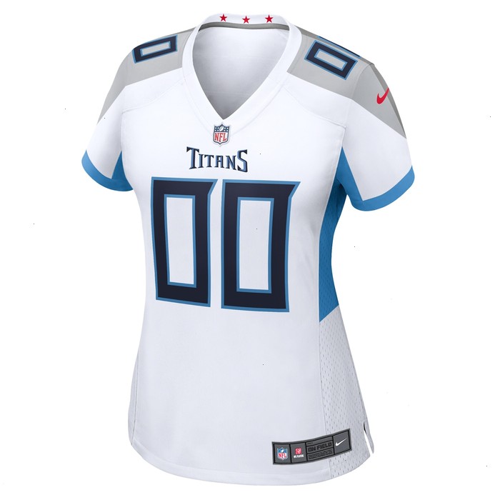 Tennessee Titans Nike Women's Custom Game Jersey - White