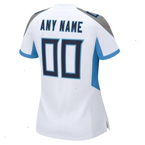 Tennessee Titans Nike Women's Custom Game Jersey - White