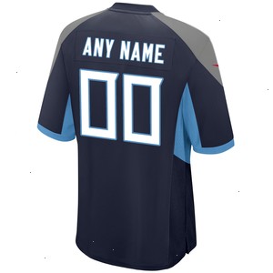 Tennessee Titans Nike Youth Custom Game Jersey - Navy