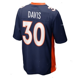 Terrell Davis Denver Broncos Nike Retired Player Jersey - Navy