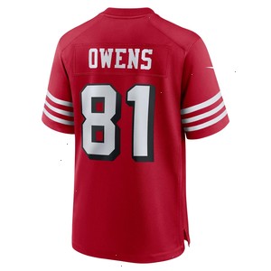 Terrell Owens San Francisco 49ers Nike Retired Alternate Game Jersey - Scarlet