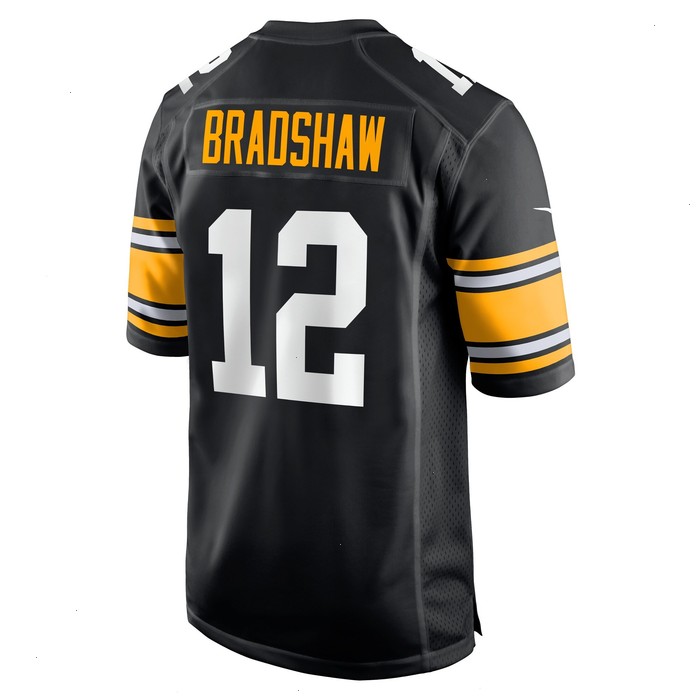 Terry Bradshaw Pittsburgh Steelers Nike Retired Player Jersey - Black