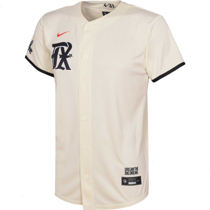 Texas Rangers Nike Infant 2023 City Connect Replica Jersey - Cream