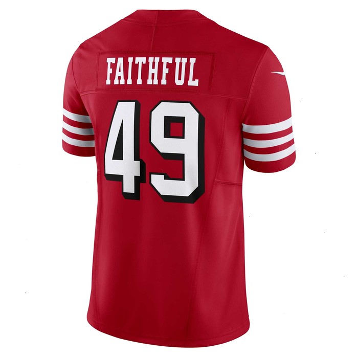 The Faithful San Francisco 49ers Nike Vapor F.U.S.E. Limited Jersey - Scarlet V1