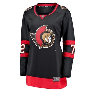 Thomas Chabot Ottawa Senators Fanatics Branded Women's 2020/21 Home Premier Breakaway Player Jersey - Black