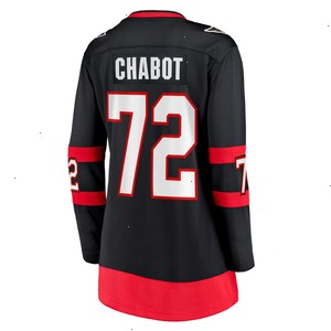 Thomas Chabot Ottawa Senators Fanatics Branded Women's 2020/21 Home Premier Breakaway Player Jersey - Black