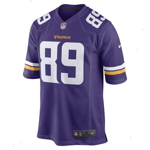 Thomas Hennigan Minnesota Vikings Nike Game Player Jersey - Purple