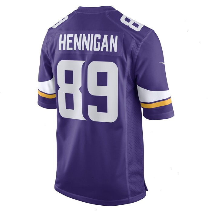 Thomas Hennigan Minnesota Vikings Nike Game Player Jersey - Purple