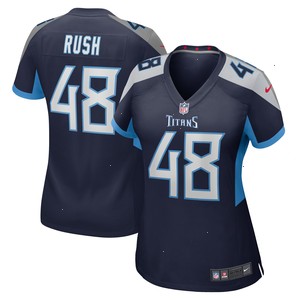 Thomas Rush Tennessee Titans Nike Women's Team Game Jersey - Navy