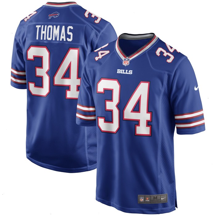 Thurman Thomas Buffalo Bills Nike Game Retired Player Jersey - Royal