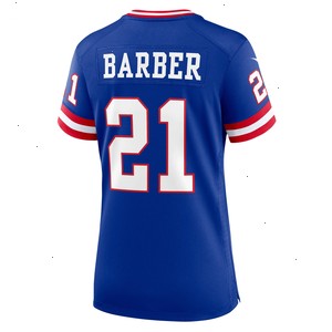 Tiki Barber New York Giants Nike Women's Classic Retired Player Game Jersey - Royal