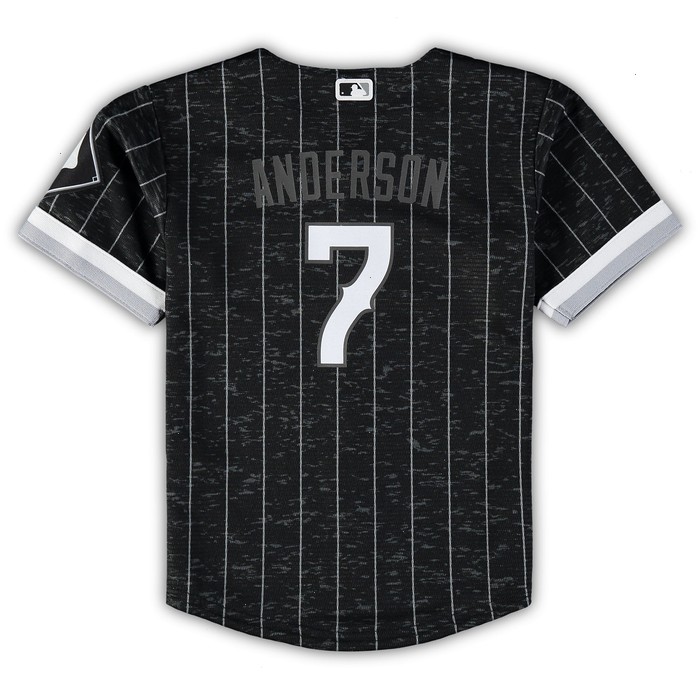 Tim Anderson Chicago White Sox Nike Infant City Connect Script Replica Jersey - Black