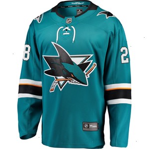 Timo Meier San Jose Sharks Fanatics Branded Home Premier Breakaway Player Jersey - Teal