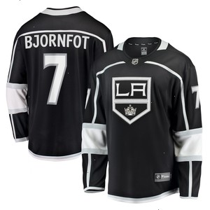 Tobias Bjornfot Los Angeles Kings Fanatics Branded Home Breakaway Player Jersey - Black