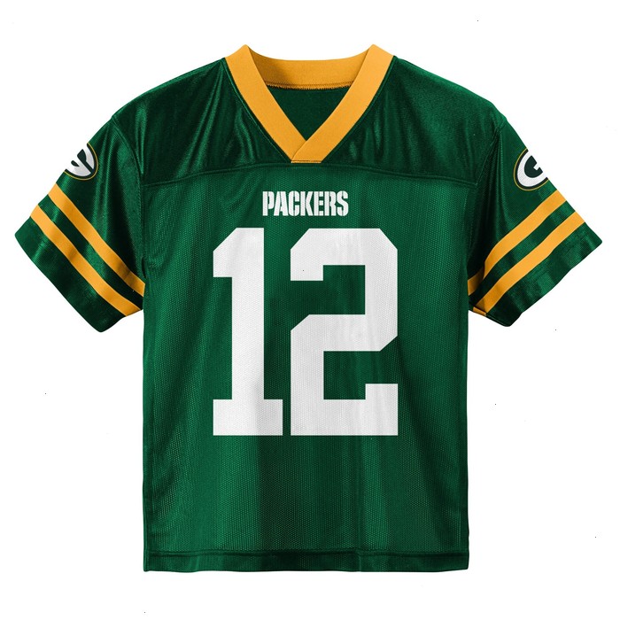 Toddler Aaron Rodgers Green Green Bay Packers Team Player Jersey