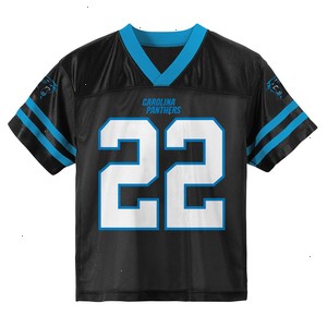 Toddler Christian McCaffrey Black Carolina Panthers Team Player Jersey